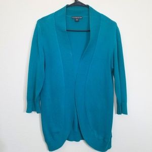Turquoise cardigan
